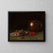 Het grote koperen kom - William Merritt Chase — ingelijst kunstwerk aan de muur