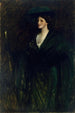 De smaragd dame - William Merritt Chase — weergave van het kunstwerk