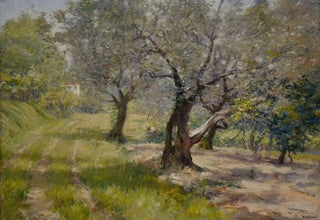 William Merritt Chase - The Olive Grove.webp