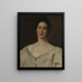 Het majestueuze model - William Merritt Chase — ingelijst kunstwerk aan de muur