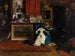 Het studio van de tiende straat - William Merritt Chase — weergave van het kunstwerk