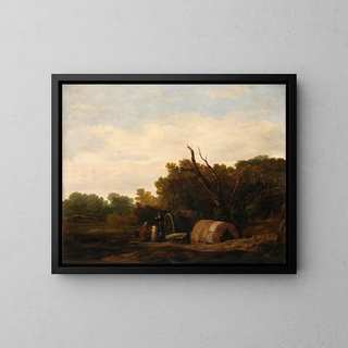 William Mulready - A Gypsy Encampment.webp