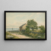 De weg naar de kust - William Newton Bartholomew — ingelijst kunstwerk aan de muur