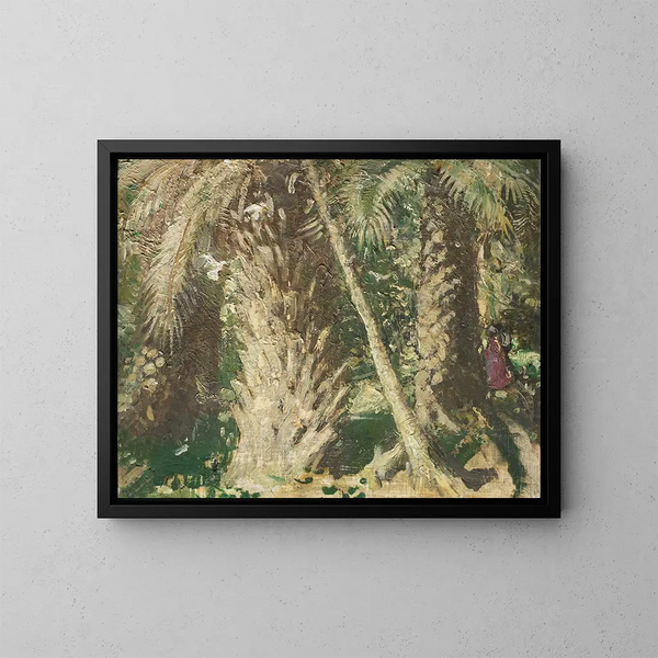 Jardins de l'Alcazar - William Nicholson — framed artwork on a wall