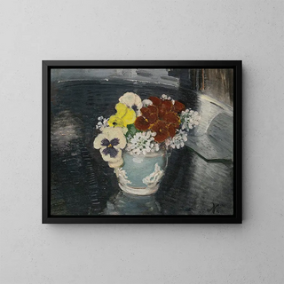 William Nicholson - Pansies and Other Flowers.webp