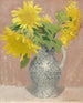 Zonnebloemen - William Nicholson — weergave van het kunstwerk