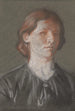 Portret van Grace - William Orpen — weergave van het kunstwerk