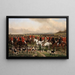 La chasse Ward - William Osborne — ingelijst kunstwerk aan de muur