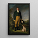 Portret van een man - William Owen — ingelijst kunstwerk aan de muur