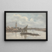 Vue sur la Tamise à Battersea - William P. Sherlock — ingelijst kunstwerk aan de muur