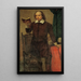 Leesmoment van Shakespeare - William Page — ingelijst kunstwerk aan de muur