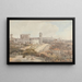 Uitzicht op Rome genomen vanaf de Pincio - William Pars — ingelijst kunstwerk aan de muur
