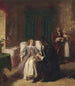 De zieke inbeelding - William Powell Frith — weergave van het kunstwerk