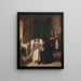 De zieke inbeelding - William Powell Frith — ingelijst kunstwerk aan de muur