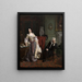 De paus heeft seks met Lady Mary Wortley Montagu - William Powell Frith — ingelijst kunstwerk aan de muur