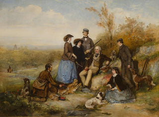 William Powell Frith - The Shooting Party.webp