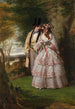 De twee centrale figuren van de Derby-dag - William Powell Frith — weergave van het kunstwerk