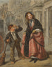 De overwegwachter bij de spoorwegovergang (Casconflict) - William Powell Frith — weergave van het kunstwerk
