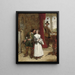 La fille des puritains - William Powell Frith — ingelijst kunstwerk aan de muur
