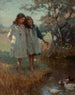 L'étang aux canards - William Pratt — weergave van het kunstwerk