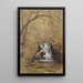 Indische watervallen, Indian Brook, Cold Springs, New York - William Rickarby Miller — ingelijst kunstwerk aan de muur