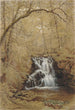 Indische watervallen, Indian Brook, Cold Springs, New York - William Rickarby Miller — weergave van het kunstwerk