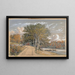 op de Harlem-rivier - William Rickarby Miller — ingelijst kunstwerk aan de muur