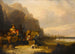Waiting for the ferry - William Shayer — artwork view