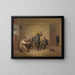 Bar scène - William Sidney Mount — ingelijst kunstwerk aan de muur