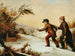 De valstrik sluit zich - William Sidney Mount — weergave van het kunstwerk