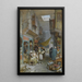 Bazar Suez - William Simpson — ingelijst kunstwerk aan de muur