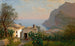 Landschap van Capri - William Stanley Haseltine — weergave van het kunstwerk