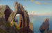 Natuurlijke boog van Capri - William Stanley Haseltine — weergave van het kunstwerk
