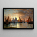 Santa Maria della Salute Zonsopgang - William Stanley Haseltine — ingelijst kunstwerk aan de muur