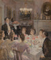 Vrolijk Kerstmis - William Thomas Smedley — weergave van het kunstwerk