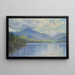 Lake Placid, Adirondack-bergen - William Trost Richards — ingelijst kunstwerk aan de muur