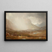 Storm voorbij Skye-eiland Schotland - William Trost Richards — ingelijst kunstwerk aan de muur