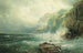 Côte rocheuse de Cornouailles - William Trost Richards — weergave van het kunstwerk