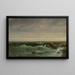 La Mer du soir Brigantine Shoals - William Trost Richards — ingelijst kunstwerk aan de muur