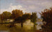 van bomen langs de beek in de herfst - William Trost Richards — weergave van het kunstwerk