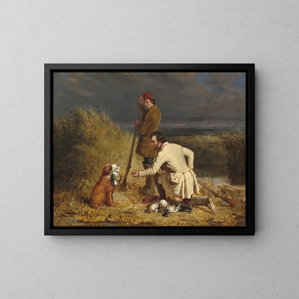 The Recovery - William Tylee Ranney — framed artwork on a wall