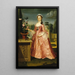 Deborah Hall - William Williams — ingelijst kunstwerk aan de muur