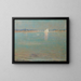 Middag aan de baai - William Worcester Churchill — ingelijst kunstwerk aan de muur