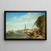Vue van Venetië vanaf de Riva degli Schiavone - William Wyld — ingelijst kunstwerk aan de muur