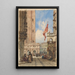 Place Saint-Marc in Venetië met Loggetta - William Wyld — ingelijst kunstwerk aan de muur