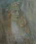 Elsa, heldin van het opera Lohengrin van Richard Wagner - Willy Schlobach — weergave van het kunstwerk