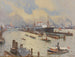Port of Hamburg with Cap Polonio and Kehrwiederspitze - Willy Stwer — artwork view