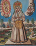 Middeleeuws schilderij van Saletinsk - Wincenty Chrząstkiewicz — weergave van het kunstwerk