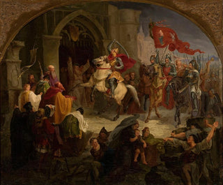 Wincenty Smokowski - Entry of Bolesaw the Brave into Kiev.webp