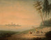 van een genre scène aan het Galvė-meer - Wincenty Smokowski — weergave van het kunstwerk